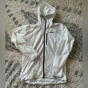 Adidas Terrex White Windbreaker